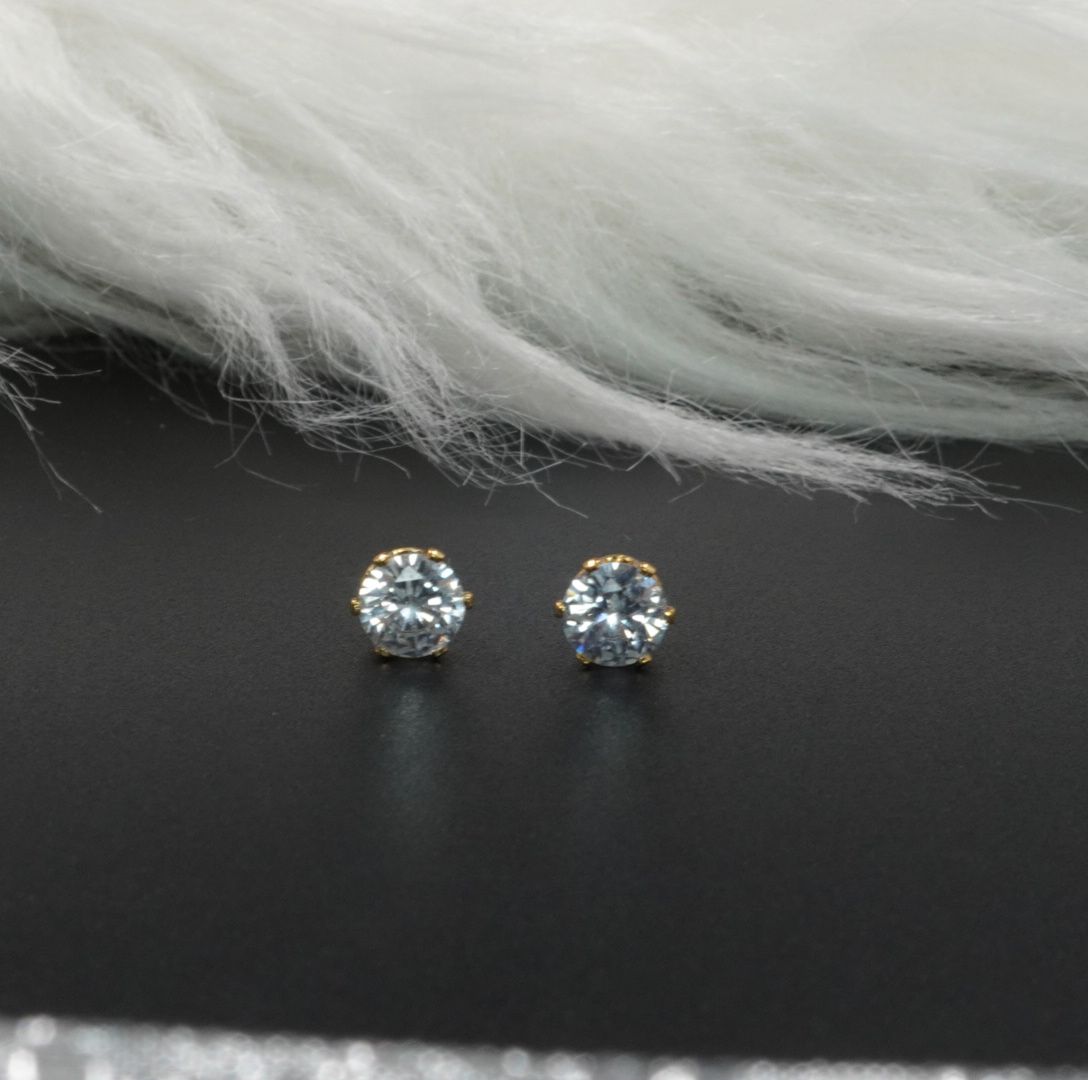 Miniatura 3 de TOPO CIRCULAR BLANCO TIPO DIAMANT DORA#6